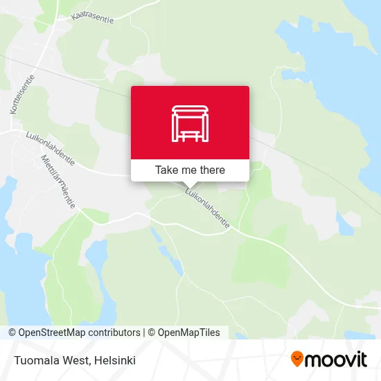 Tuomala West map