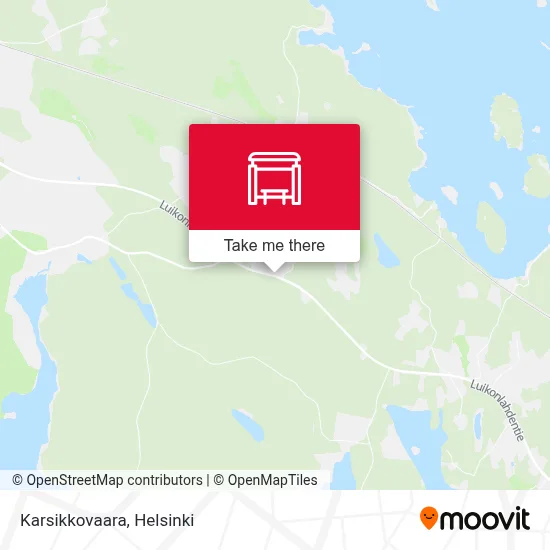 Karsikkovaara map