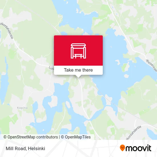 Mill Road map