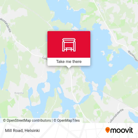 Mill Road map