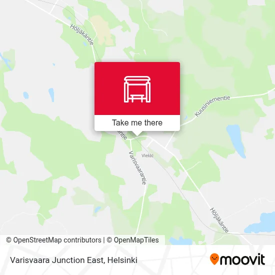 Varisvaara Junction East map