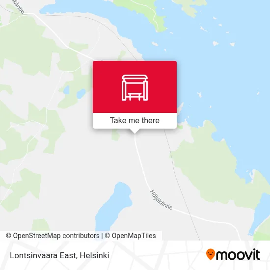 Lontsinvaara East map