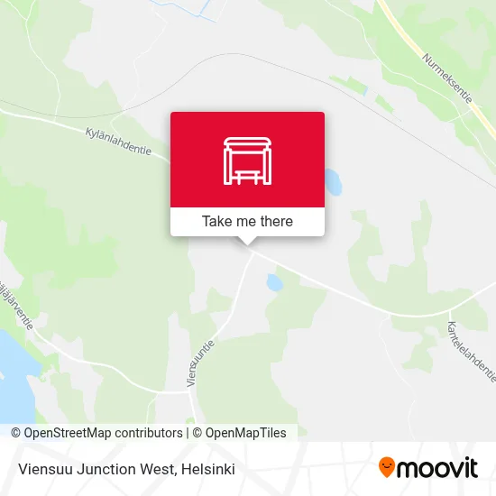 Viensuu Junction West map