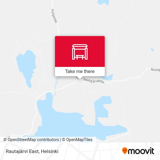 Rautajärvi East map