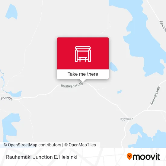 Rauhamäki Junction E map