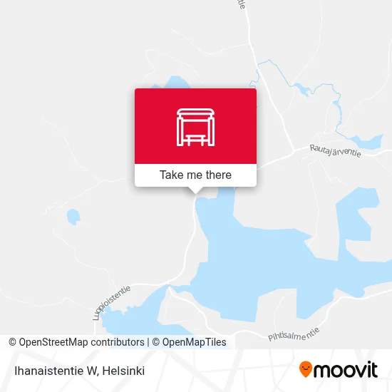 Ihanaistentie W map