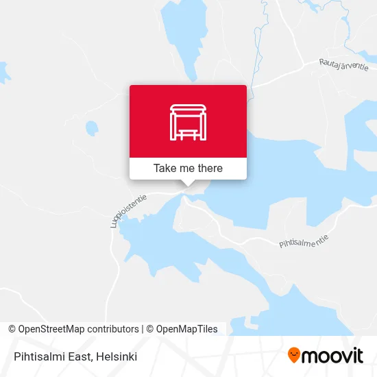 Pihtisalmi East map