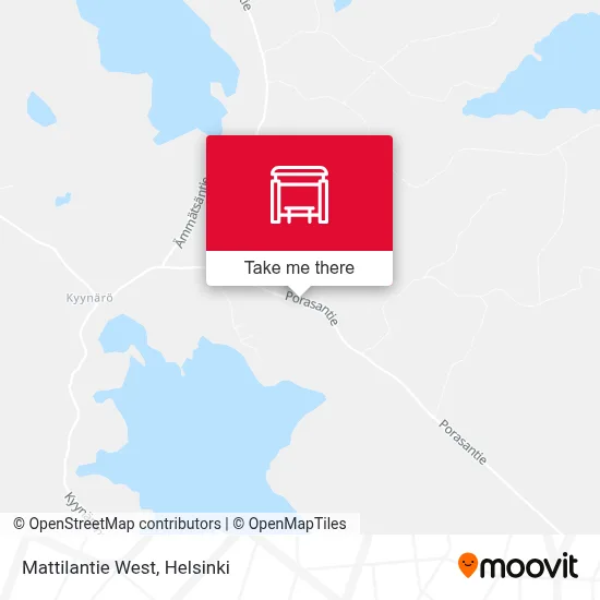 Mattilantie West map