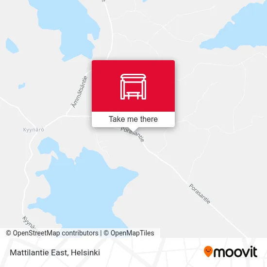 Mattilantie East map