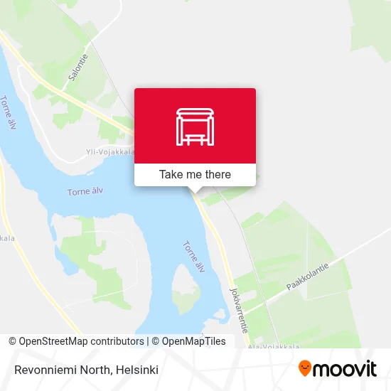 Revonniemi North map