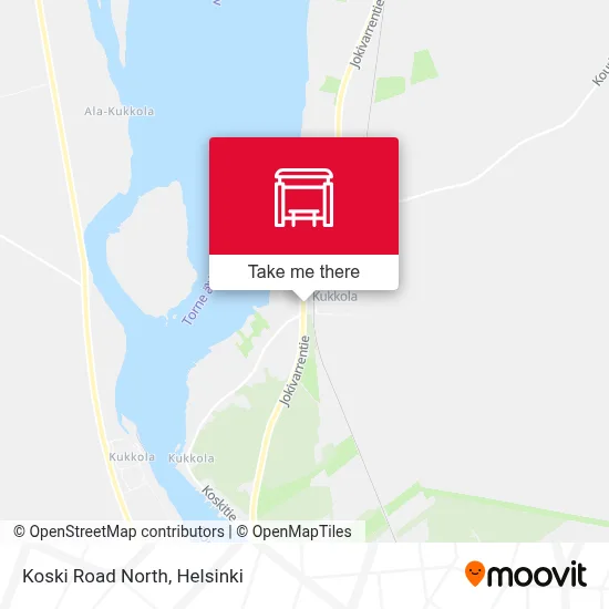 Koski Road North map