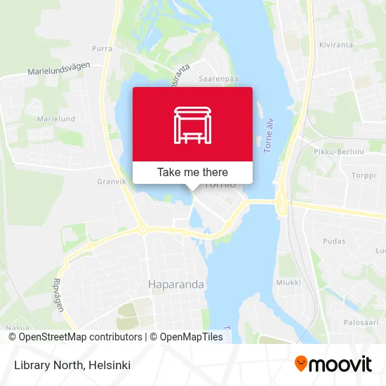 Library North map