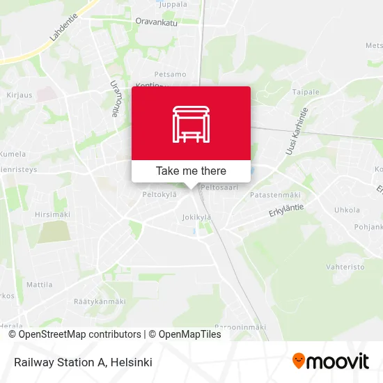 Railway Station A map