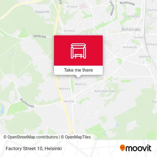 Factory Street 10 map