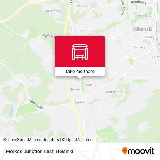 Merkos Junction East map