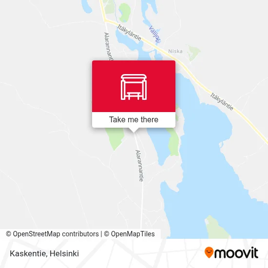 Kaskentie map
