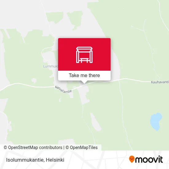 Isolummukantie map
