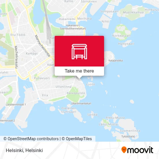 Helsinki map