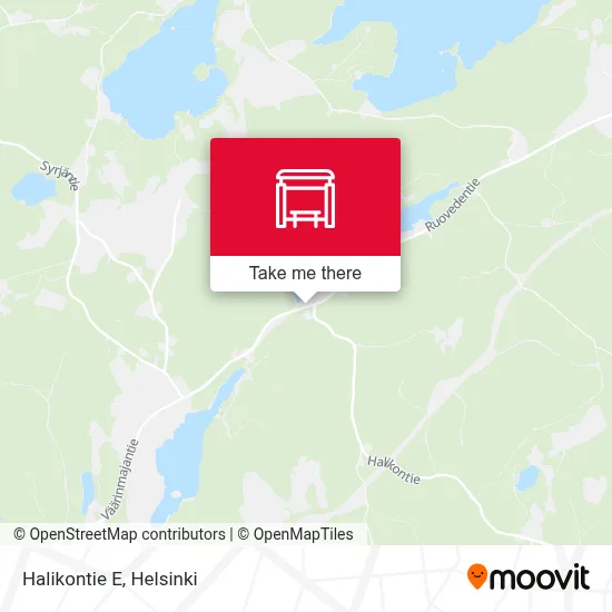 Halikontie E map