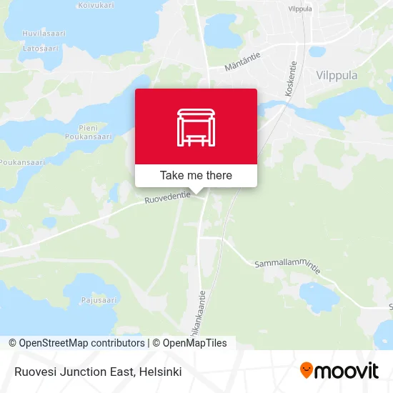 Ruovesi Junction East map