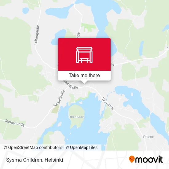 Sysmä Children map