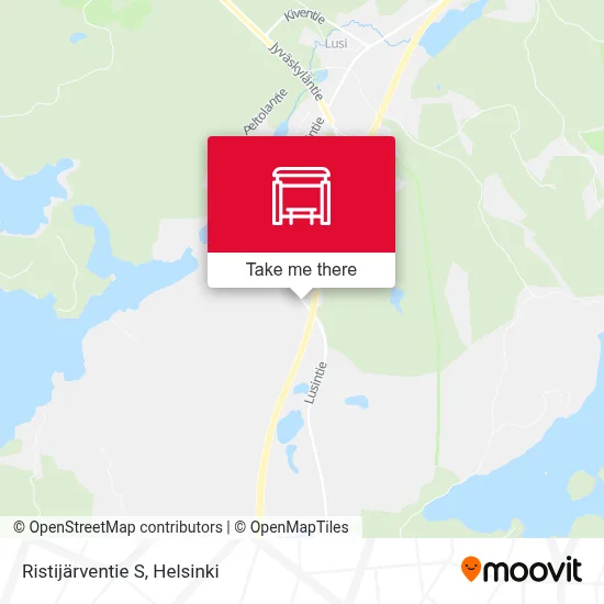 Ristijärventie S map