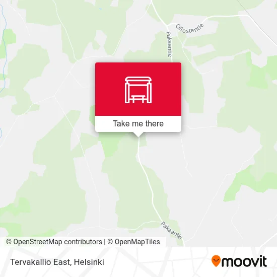 Tervakallio East map