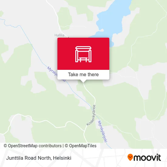 Junttila Road North map