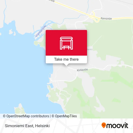 Simoniemi East map