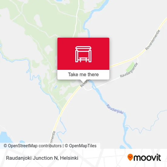 Raudanjoki Junction N map