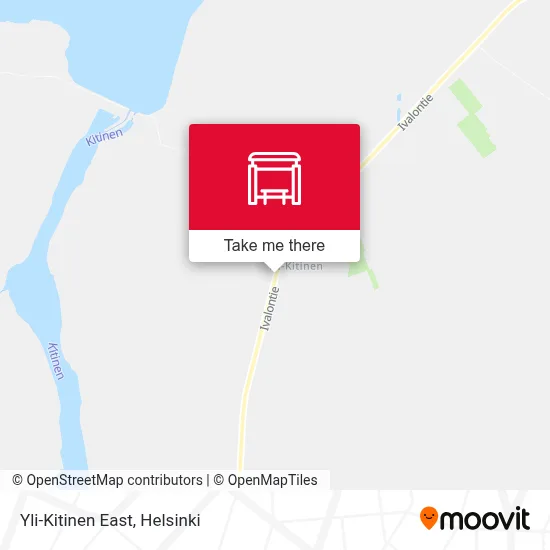 Yli-Kitinen East map