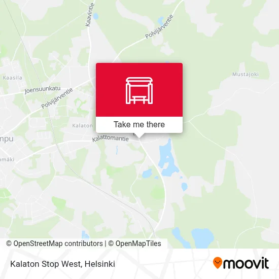 Kalaton Stop West map