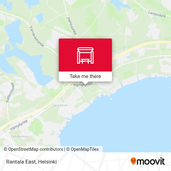 Rantala East map