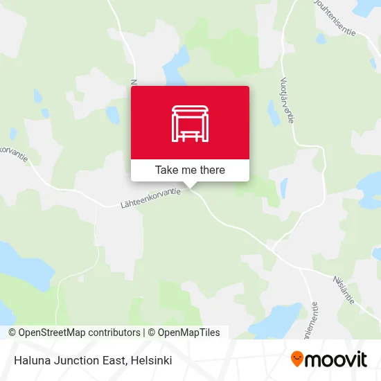 Haluna Junction East map