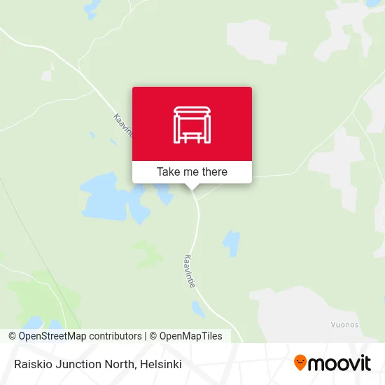 Raiskio Junction North map