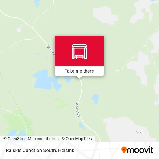 Raiskio Junction South map