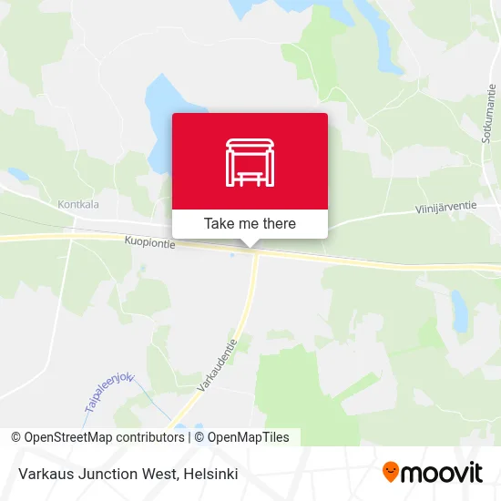 Varkaus Junction West map