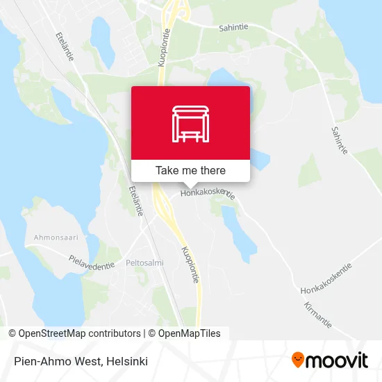 Pien-Ahmo West map