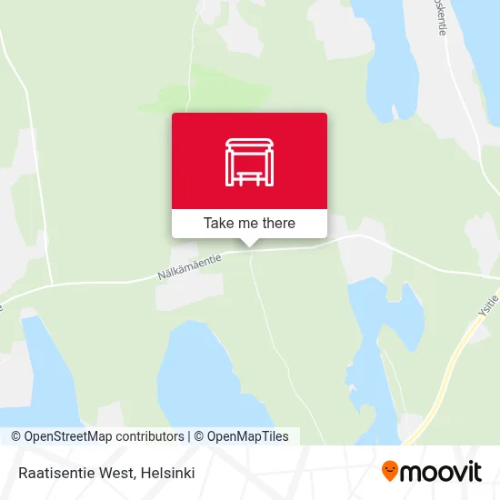 Raatisentie West map