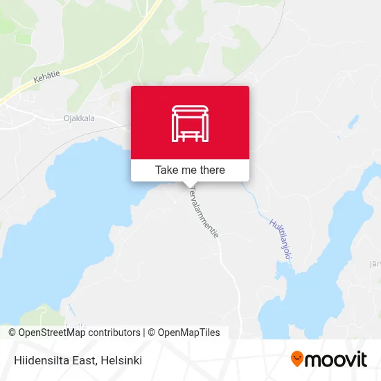 Hiidensilta East map