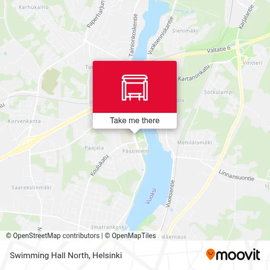 Swimming Hall North map