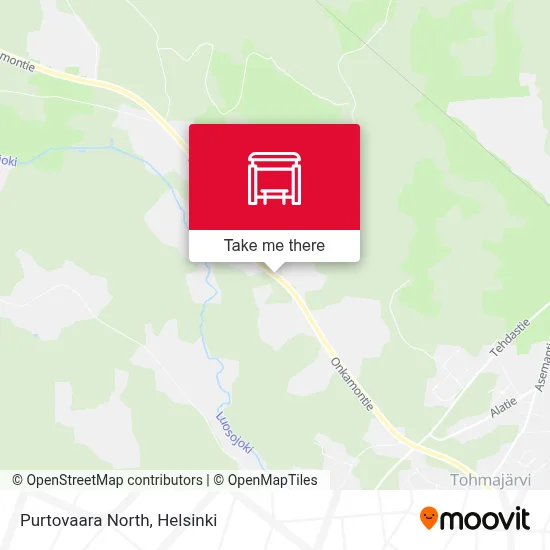 Purtovaara North map