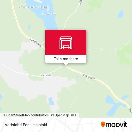 Varislahti East map