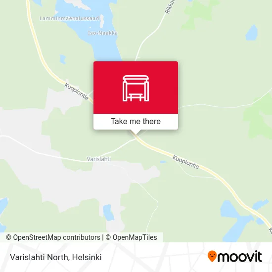 Varislahti North map