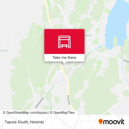 Tapola South map