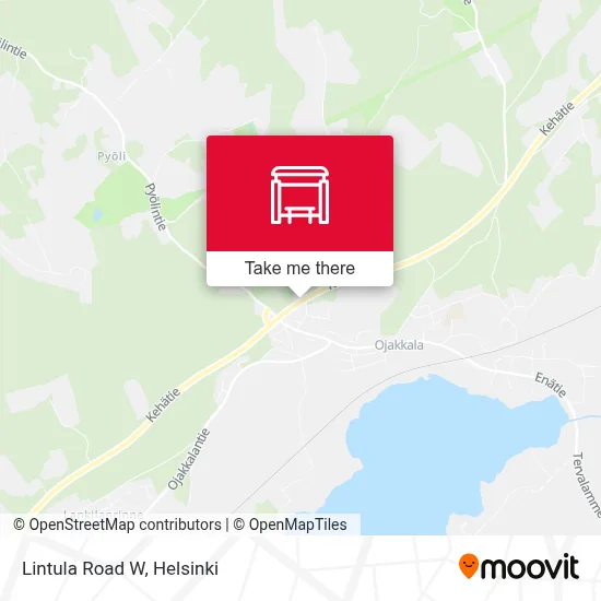 Lintula Road W map
