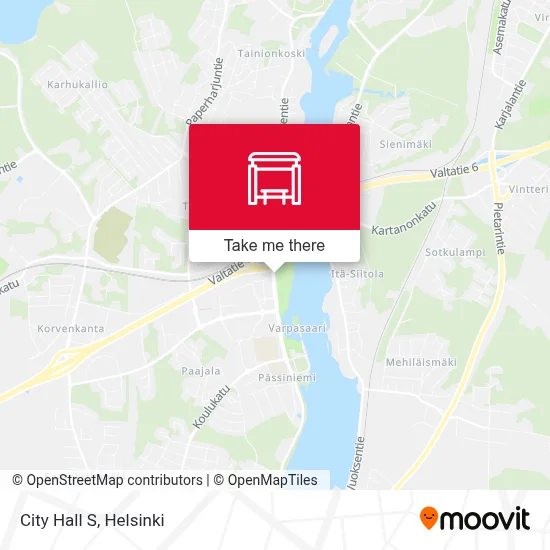 City Hall S map