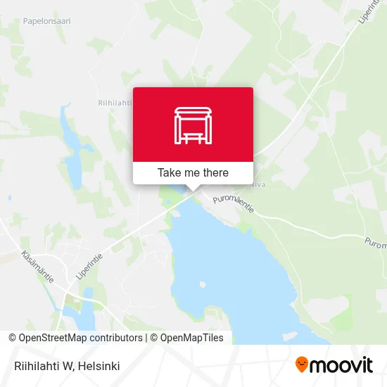 Riihilahti W map