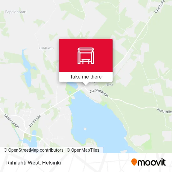 Riihilahti West map