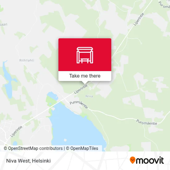 Niva West map